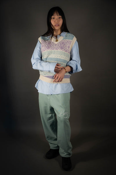 Pantaloni jogger in cotone con logo