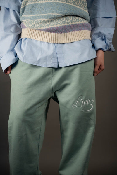 Pantaloni jogger in cotone con logo