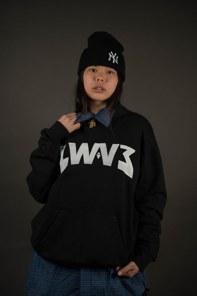 Felpa con cappuccio oversize con logo