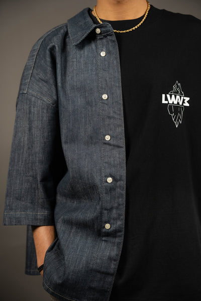V1 ESSENTIAL ICEBERG ONYX TEE