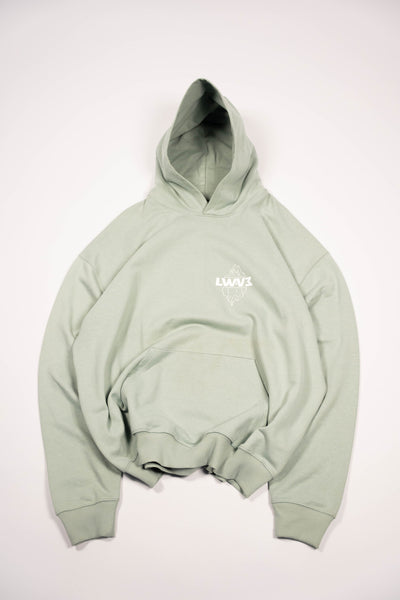 V1 ESSENTIAL ICEBERG ACQUAMARINE HOODIE