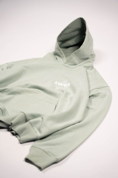 V1 ESSENTIAL ICEBERG ACQUAMARINE HOODIE